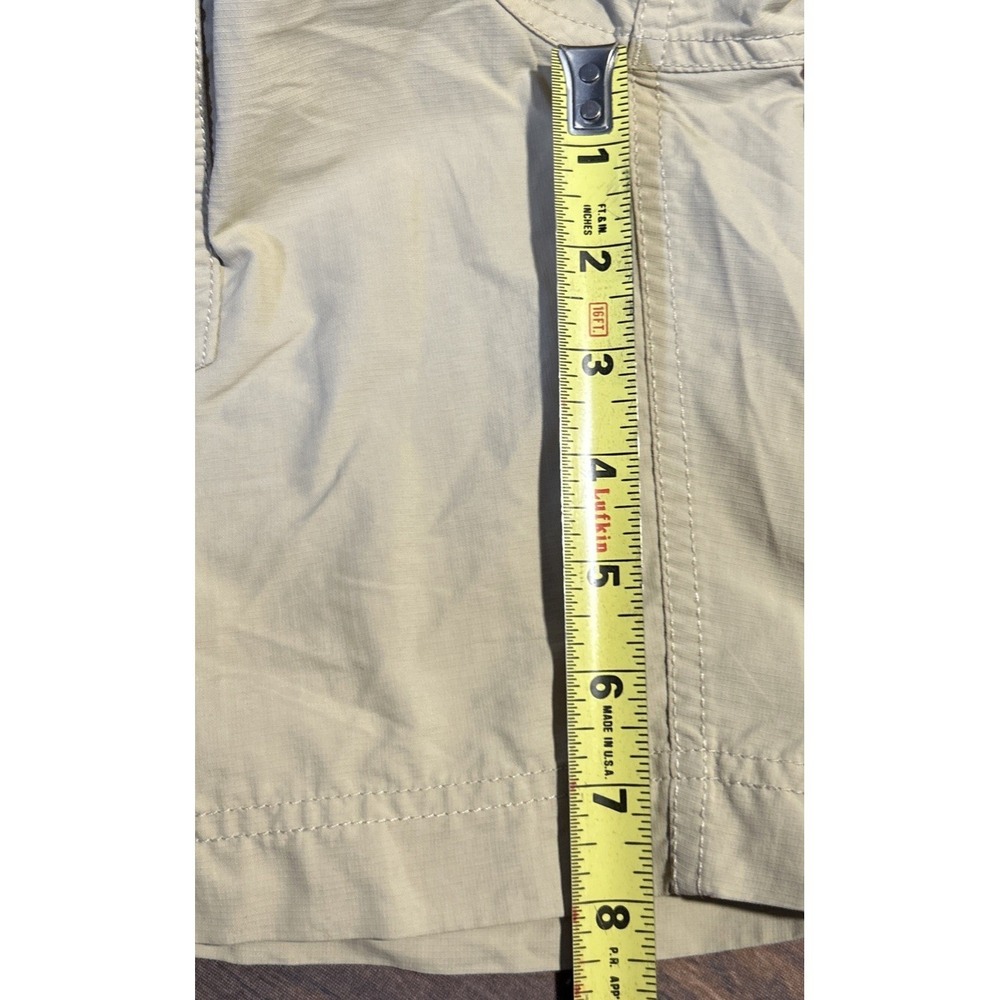 Salt Life Live Salty Fishing Camping Outdoor Shorts Men's Medium Beige - Picture 5 of 11